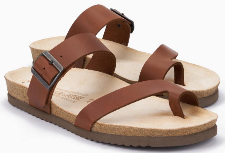 Mobils by Mephisto DOUGLAS Heren Teenslipper - Extra Breed - Kastanjebruin